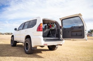 Lexus GX 470 Molle Storage Panels - Rear - DV8 Offroad - `03-`09